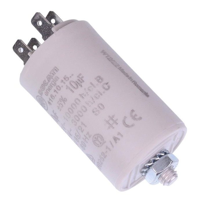 Ducati Energia 4.16.10.15.64 10 µF Motor-Run Capacitor, 450 V AC