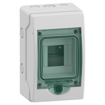 Schneider Electric 4 mod IP enclosure 123 × 200 × 112 mm