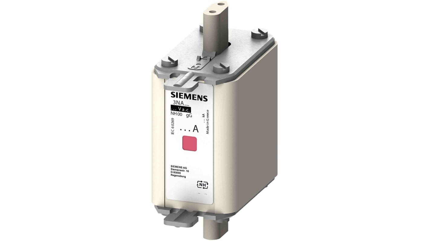 Siemens 3NA7836 160 A Nh00 HRC fuse 500 V AC