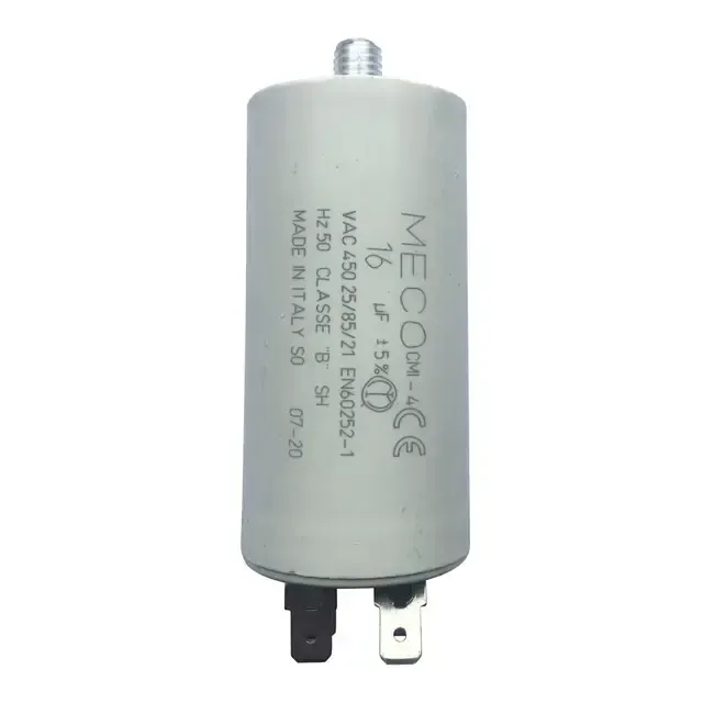 MECO 16 µF Motor-Run Capacitor, 450 V AC