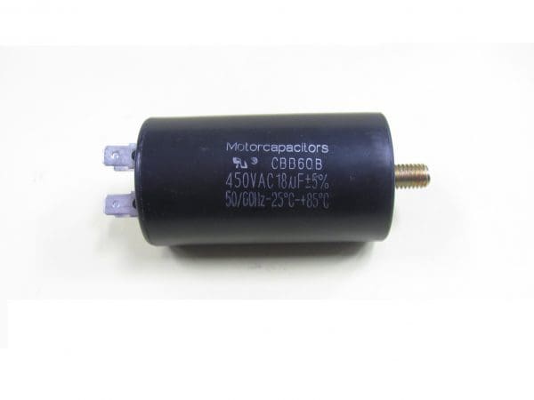 Capacitor Industries 18 µF Motor-Run Capacitor, 450 V AC