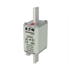 Eaton 200NHG1B 200 A NH1 gG HRC fuse link, 500 V AC