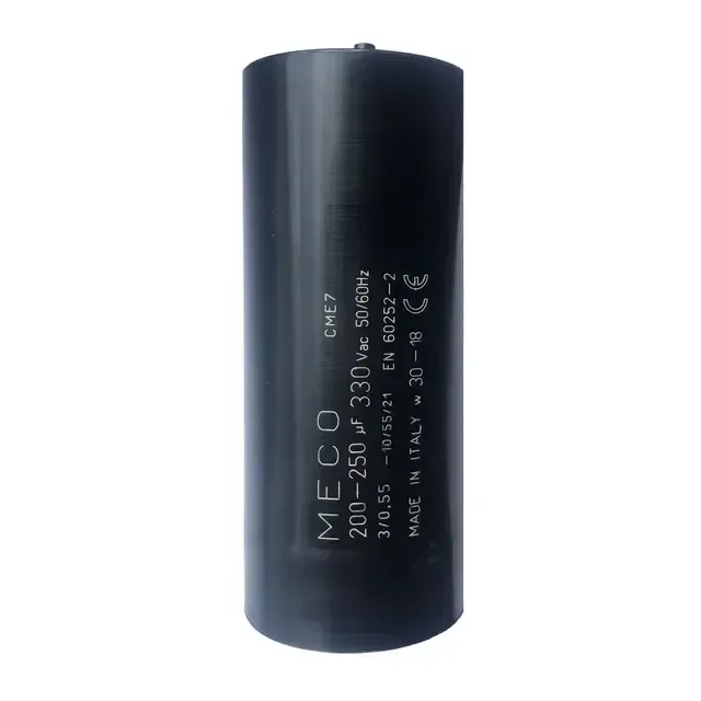 MECO 200–250 µF Motor-Start Capacitor, 330 V AC