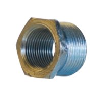 Galvanised conduit reducer, 25 mm to 20 mm