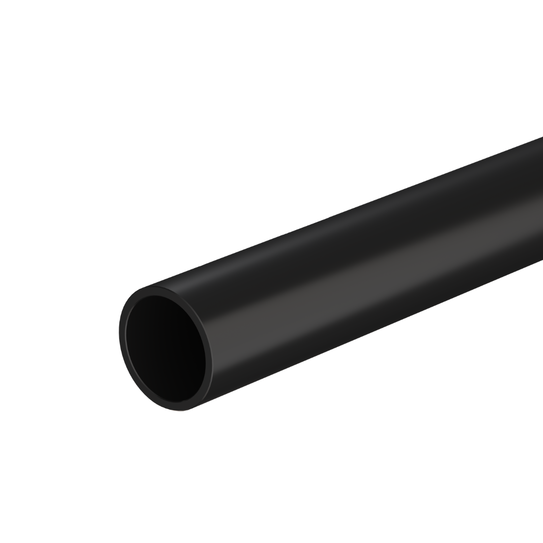 Round conduit, 20 mm, Super high impact self-extinguishing PVC-U, 3 m