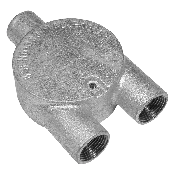 20 mm galvanised Y conduit box