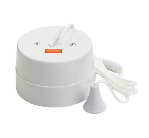 Crabtree 16 A double-pole switch + neon