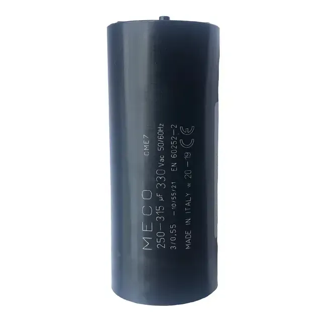 MECO 250–315 µF Motor-Start Capacitor, 330 V AC