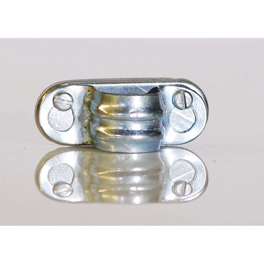 Spacer bar saddle, 25 mm, Bright zinc plated or galvanised