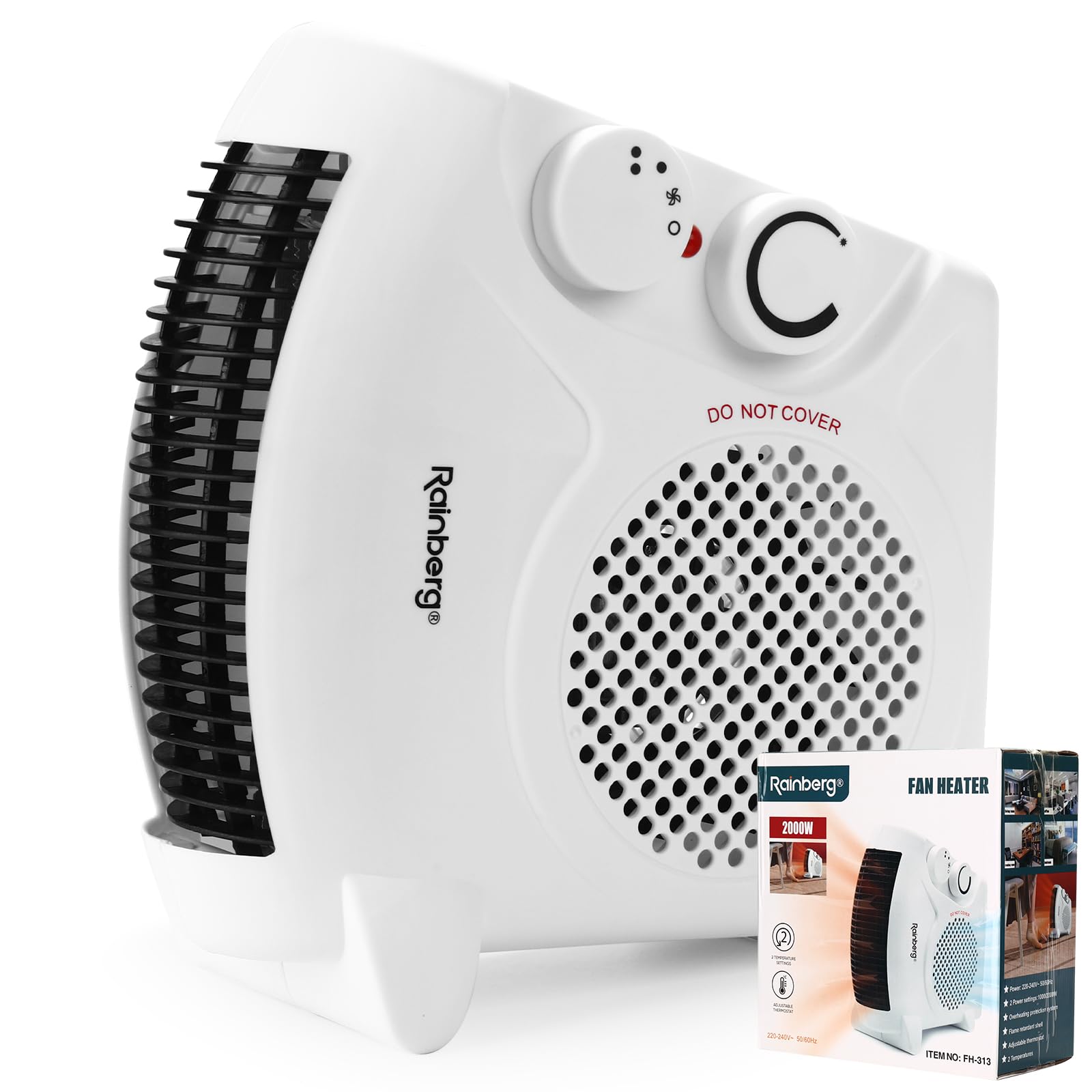 2 kW fan floor heater