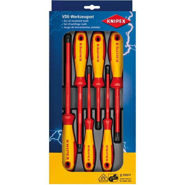 KNIPEX 00 20 12 V01 Set Of Knipes Screwdriver