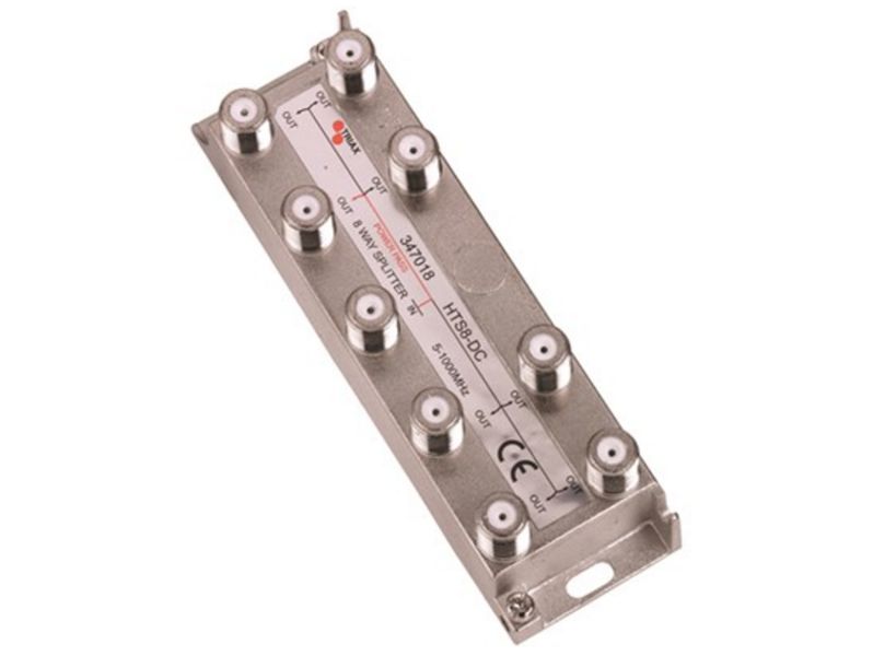 TRIAX F splitter, 8-way, 5-1000 MHz, F-female