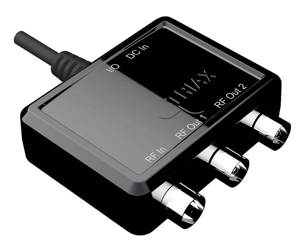 TRIAX TV signal link, 2 outputs, 47-862 MHz