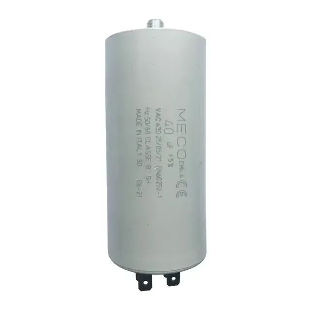 MECO 40 µF Motor-Run Capacitor, 450 V AC