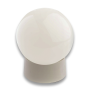 100 W white bathroom globe