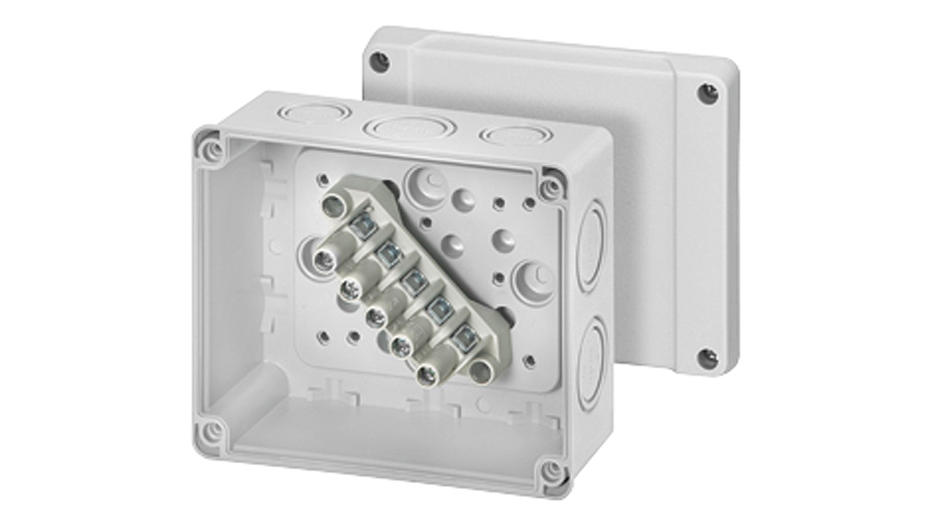 IP65 junction box, 139 × 119 × 70 mm