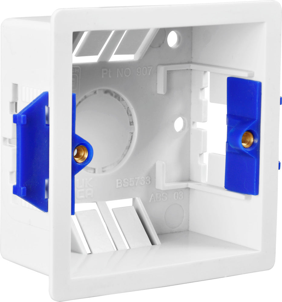 BG Electrical Compact 35 mm dry lining box IP20 PVC