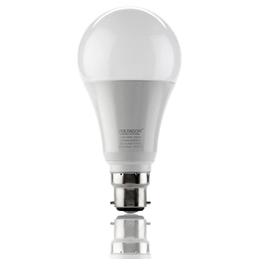 10 W dimmable BC/B22 LED lamp