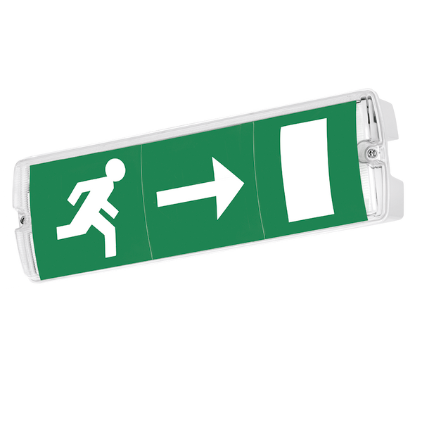 3 W maintained emergency LED bulkhead
