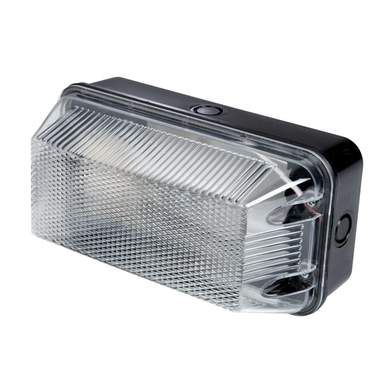 Clear polycarbonate bulkhead BC/B22 IP65
