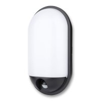 20 W LED bulkhead with PIR, IP65