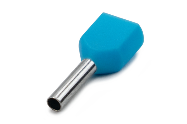 2 x 0.75 mm² Twin Bootlace Ferrule