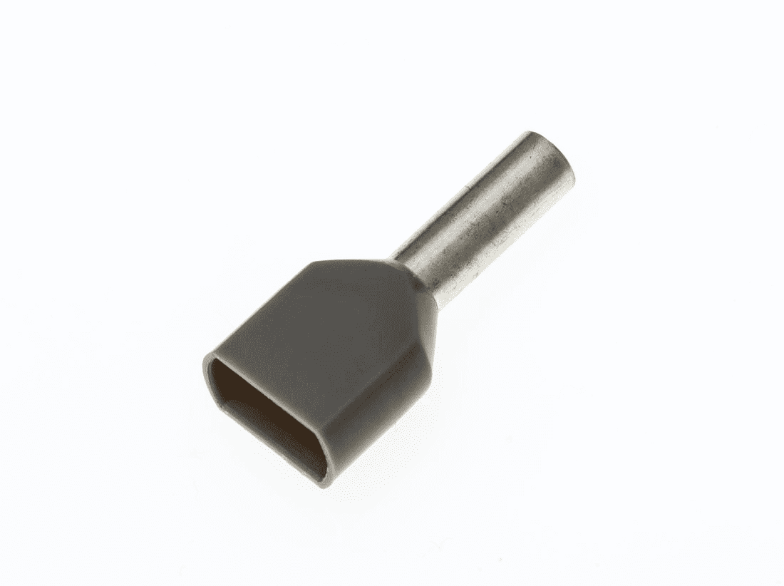 2 x 4 mm² Twin Bootlace Ferrule