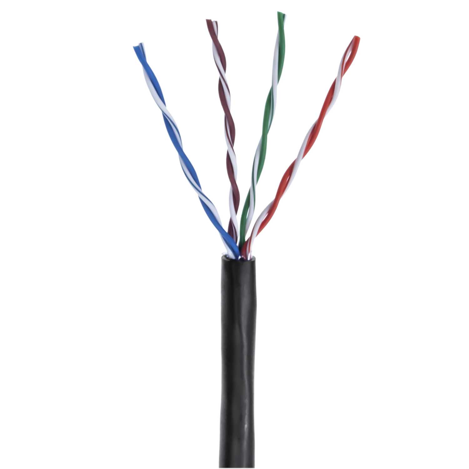 Network cable, 100 m, Black