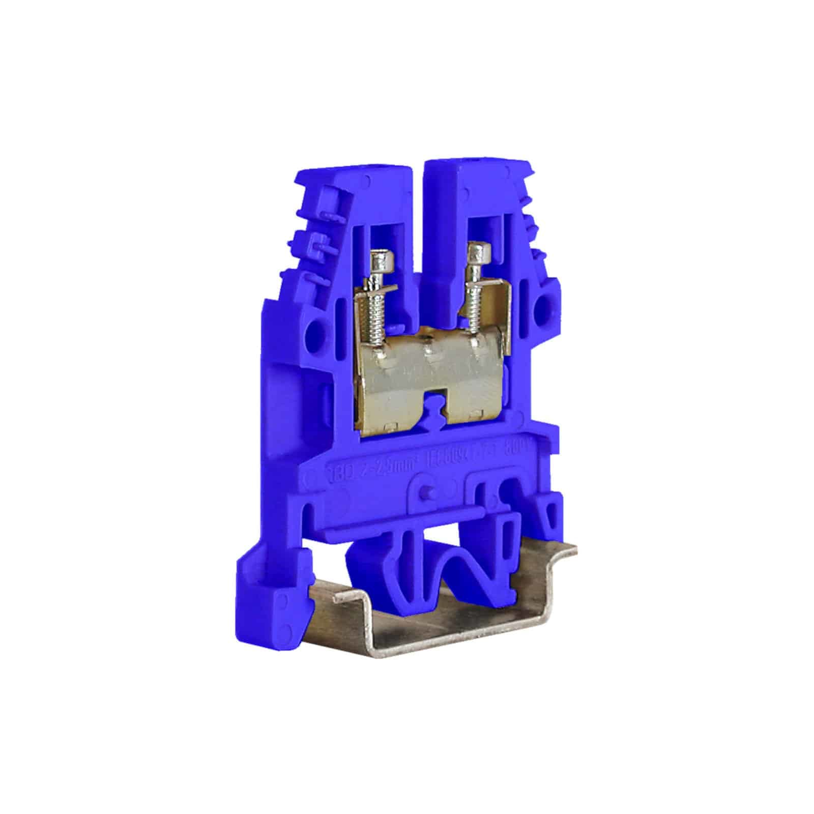 Cabur CBD.2 (Ex)i 2.5 mm DIN Rail terminal Blue