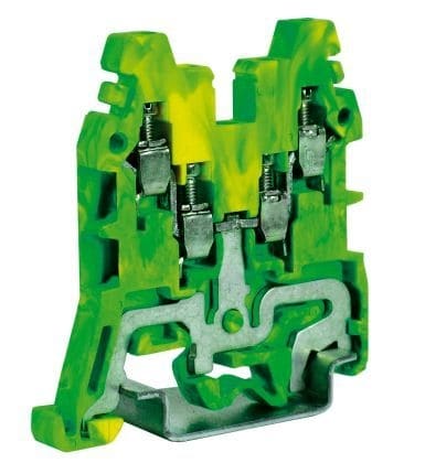 Cabur CBE.2 2.5 DIN Rail terminal Earth