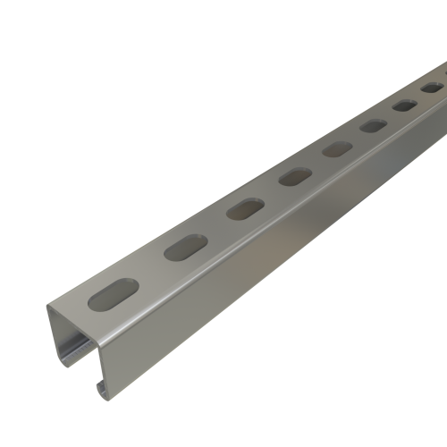 Unistrut 41 × 41 mm, 3 m support channel
