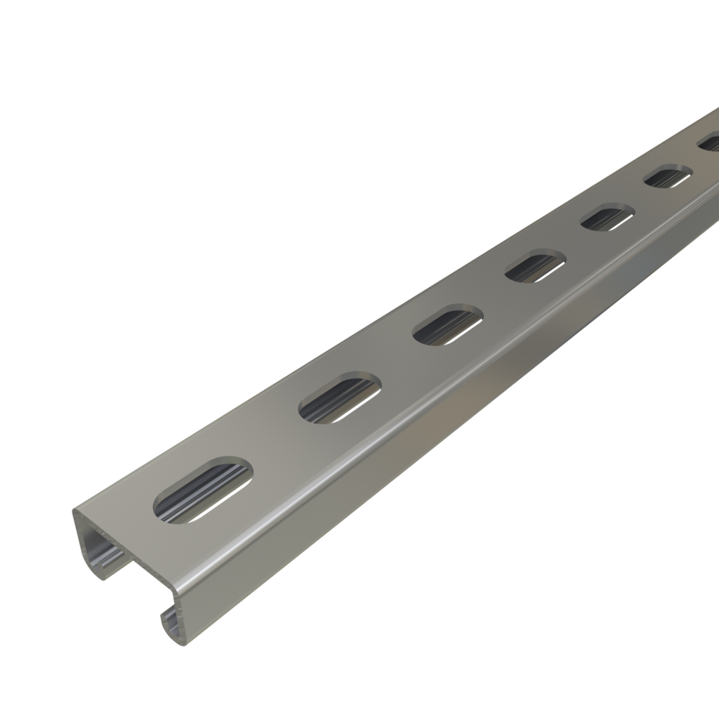 41 × 21 mm, 3 m Unistrut support channel
