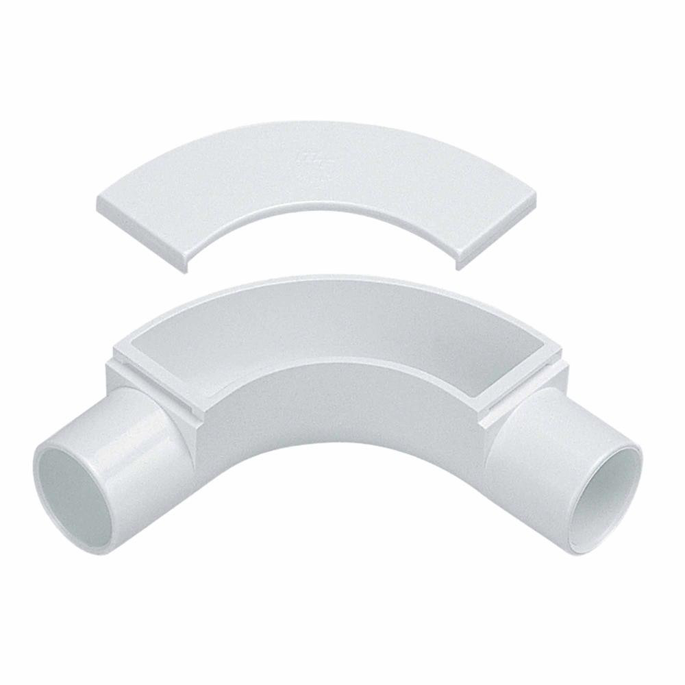 Centaur CIB 25W Inspection bend, 25 mm, High-impact-resistant uPVC