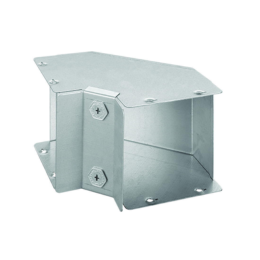 50 × 50 mm Cable Trunking — 90° Inside-Lid Bend