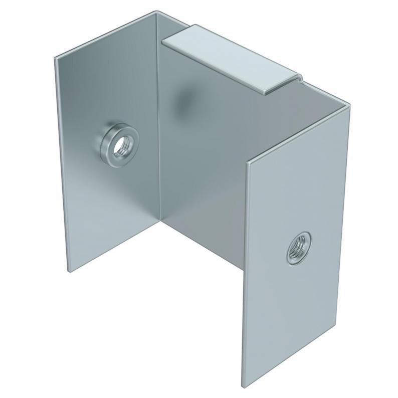 Blank end / stop end, 50 mm x 50 mm