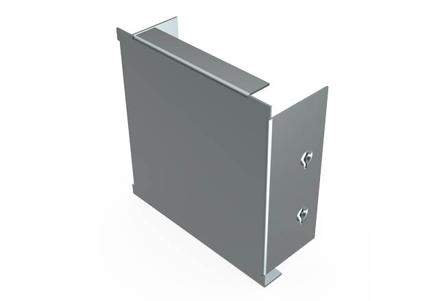 Unitrunk BE66 Conduit end cap, 150 mm