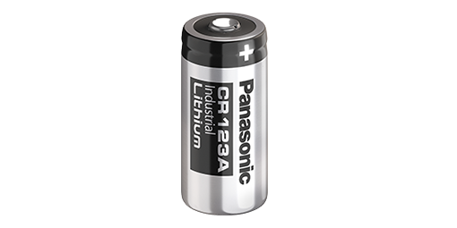 Panasonic Lithium Battery, 123-size, 3 V, 1550 mAh