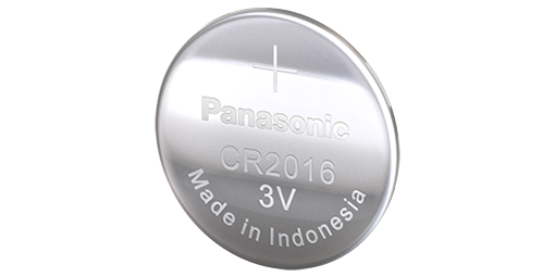 Lithium Coin Cell Battery, 3 V, 90 mAh