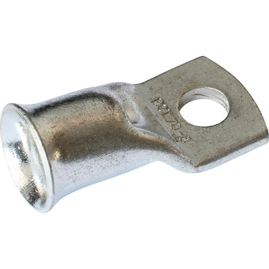 16 mm² tinned-copper crimp lug, 6 mm hole