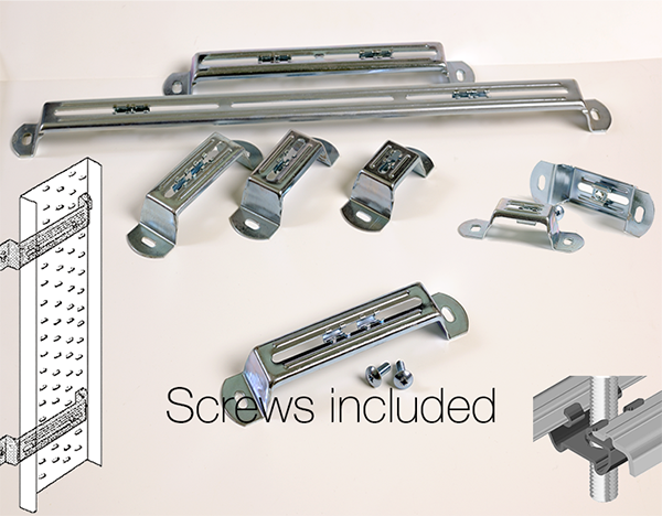 25 mm Cable Tray Stand-Off Bracket — 9-Inch Tray