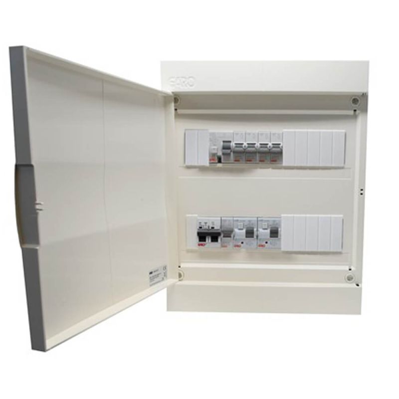 Garo 2-row 7-way consumer unit