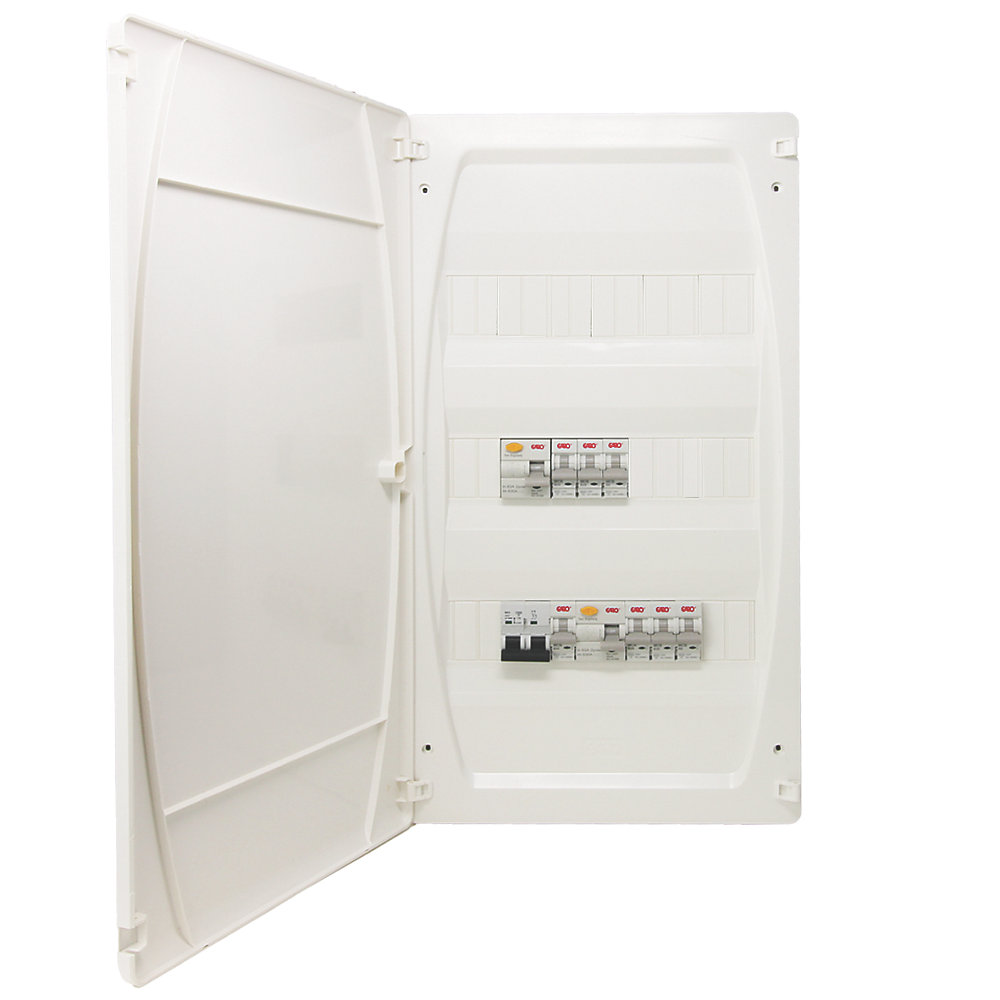 Garo 3-row consumer unit