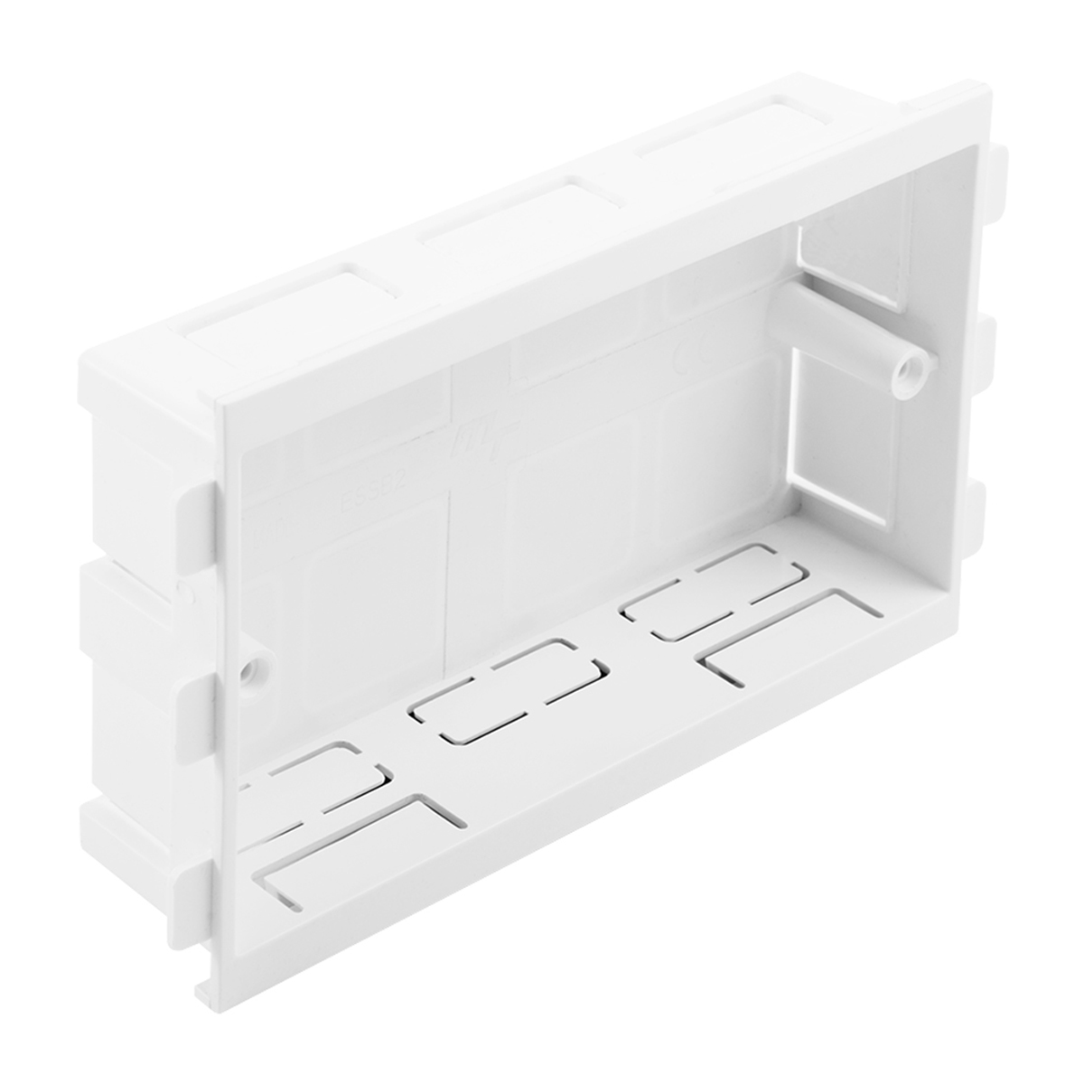 Marshall Tufflex ESSB2WH Tidy double-gang accessory box