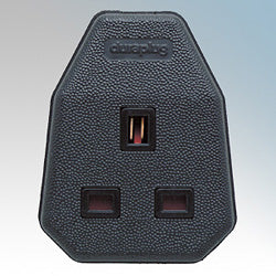 MK Electric Single 13 A Rubber T/socket