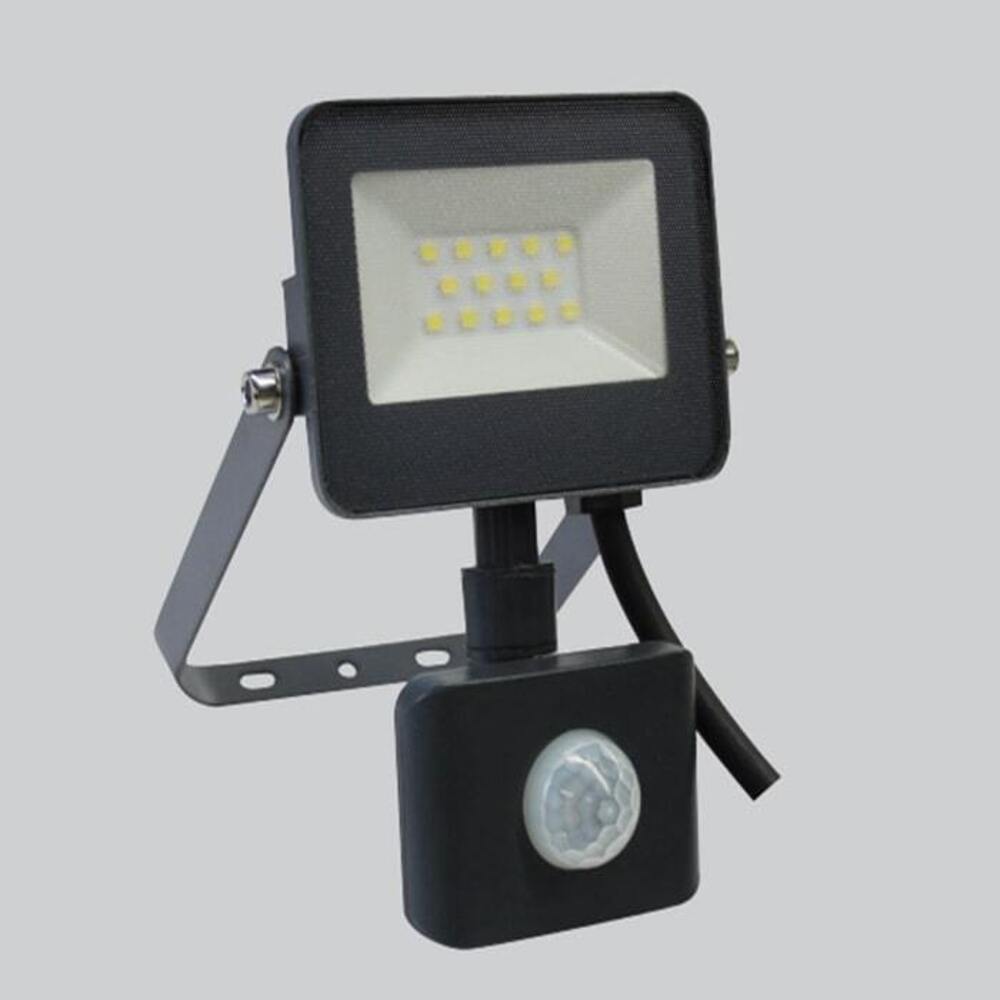 Floodlight 10 W LED with PIR