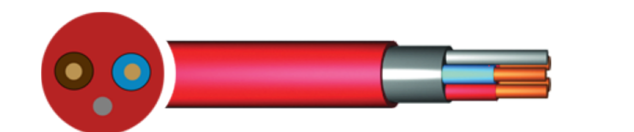 1.5 mm² 2-Core Plus Earth Fire Cable