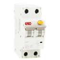 Garo 6–32 A 2-pole RCBO family, B curve, 30 mA Type A, 1-module
