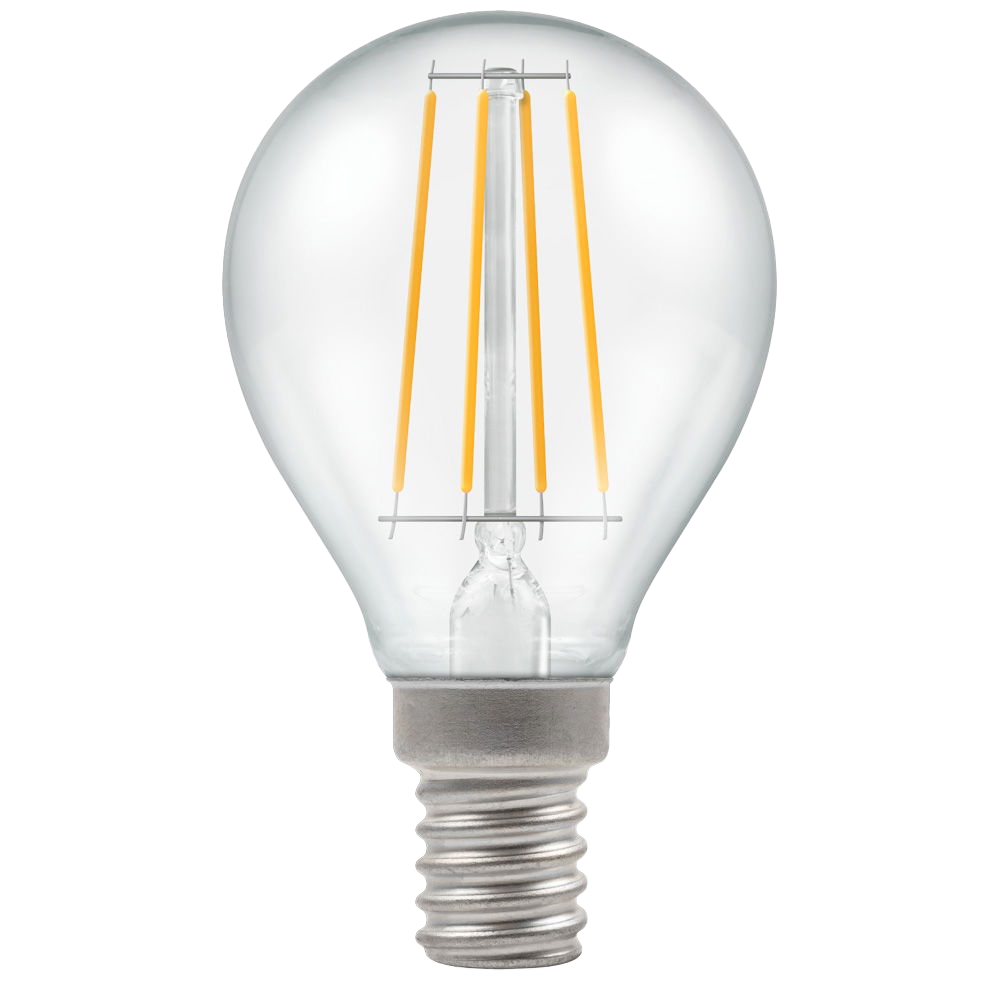 5 W dimmable SES/E14 golf-ball LED lamp
