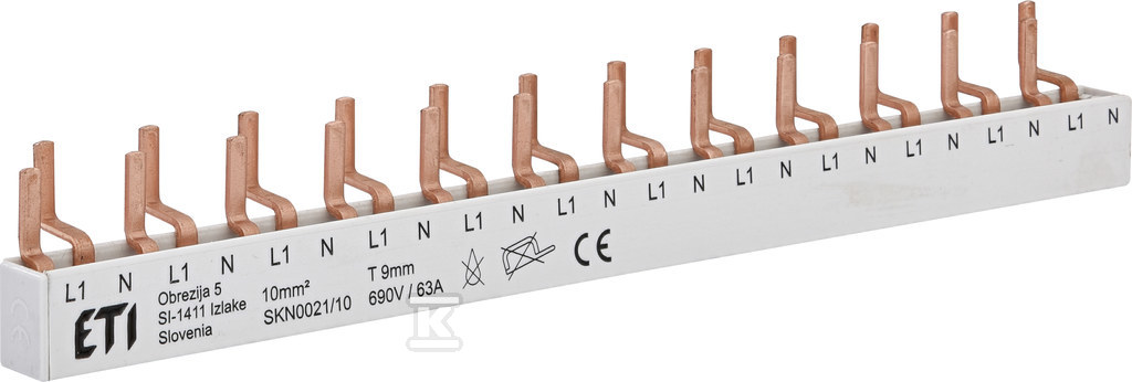Garo SKN0021-10 1-module comb busbar