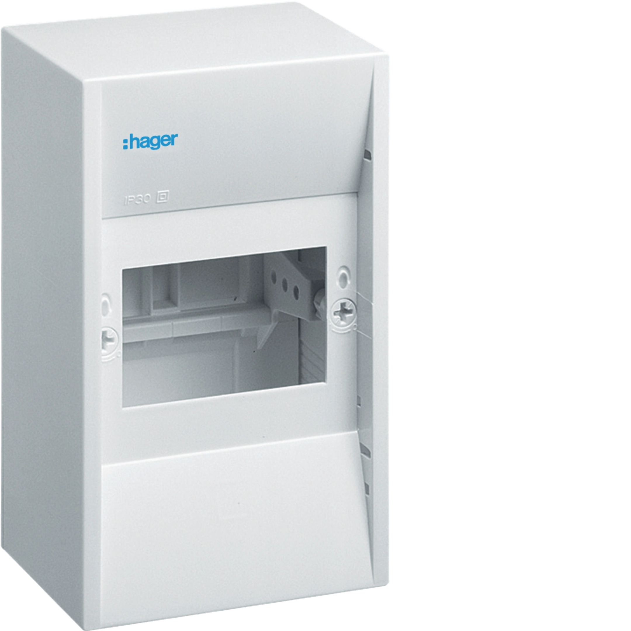Hager 4-module PE+N mini enclosure